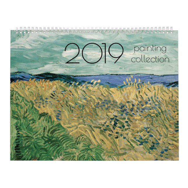 2019 Målningssamling Kalender (Omslag)