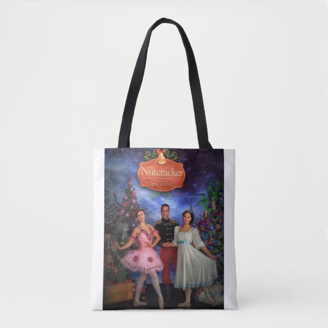2019 Nutcracker Tote Tygkasse (Framsida)