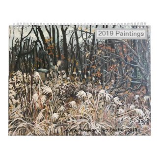 2019 Paintings Calendar, Kitt Shaffer Kalender