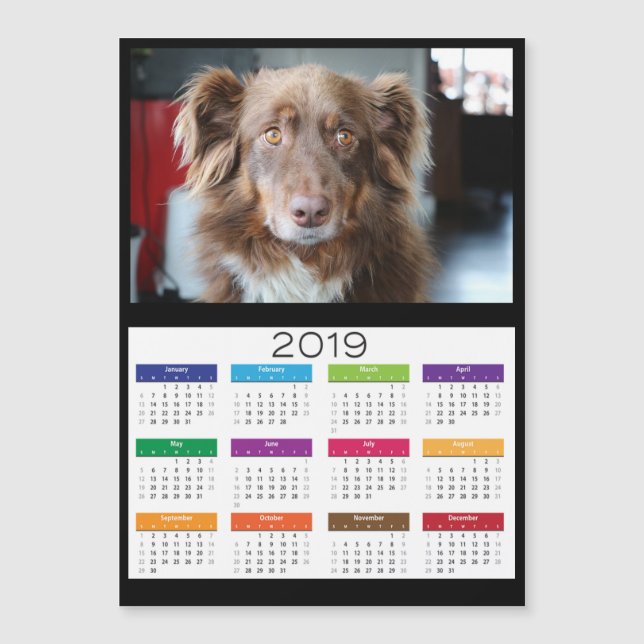 2019 Personlig Lägg till en fotokalender (Framsida)
