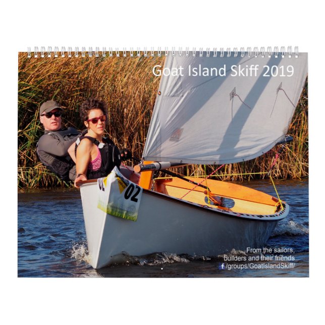 2019 segelbåtfotokalender - getöSkiffs Kalender (Omslag)