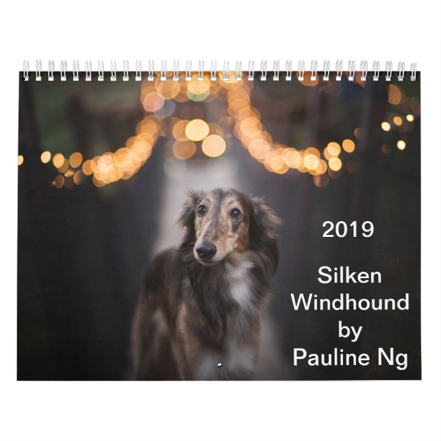 2019 Silken Windhound vid Pauline Ng Kalender (Omslag)