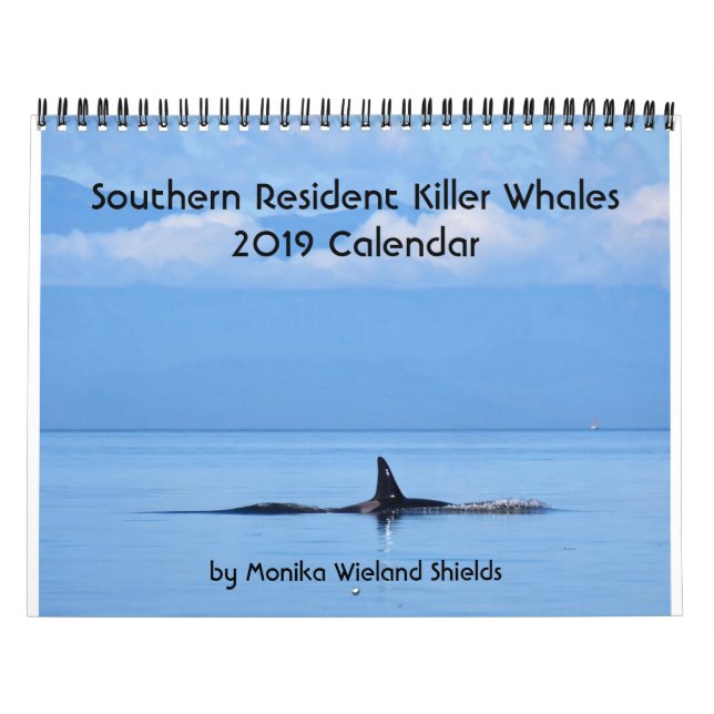 2019 sydliga invånarespäckhuggarekalender kalender (Omslag)