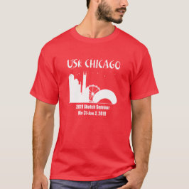 2019 Usk Chicago Sketchseminarium T Shirt