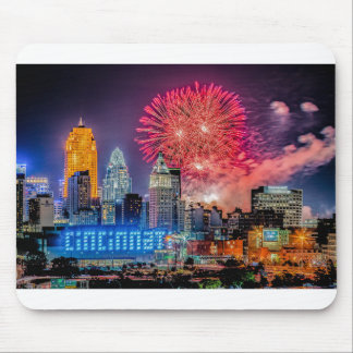 2019 WEBN Fireworks Cincinnati Skyline Photograph Musmatta