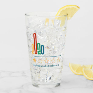 2020 1 stjärna skulle inte rekommendera nyår glaskopp