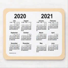 2020-2021 skolårskalender av Janz Wheat Musmatta