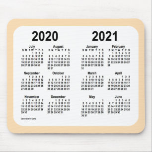 2020-2021 skolårskalender av Janz Wheat Musmatta
