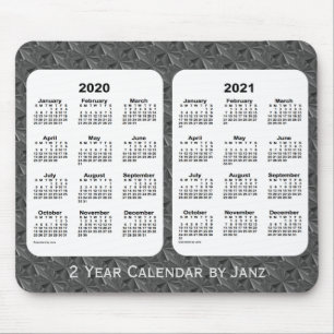 2020-2021 Svarta diamanter 2 års kalender av Janz Musmatta