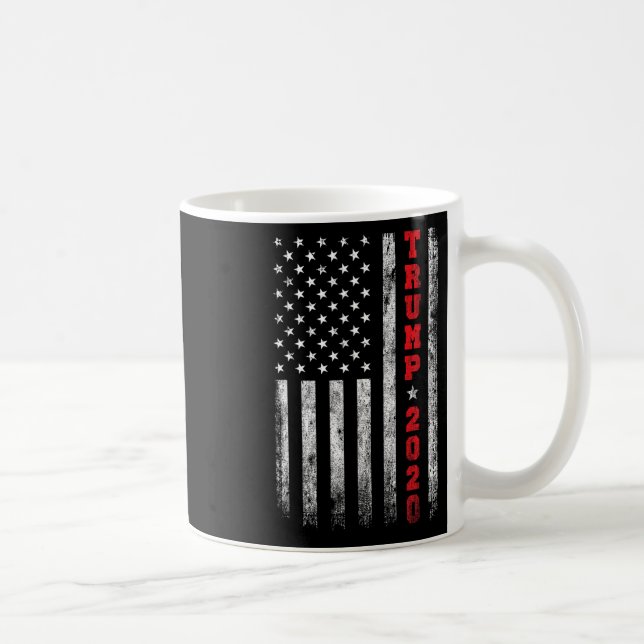 2020 Amerikansk Flagga Vintage Kaffemugg (Höger)
