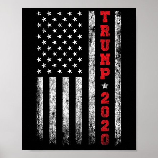 2020 Amerikansk Vintage Poster (Framsidan)