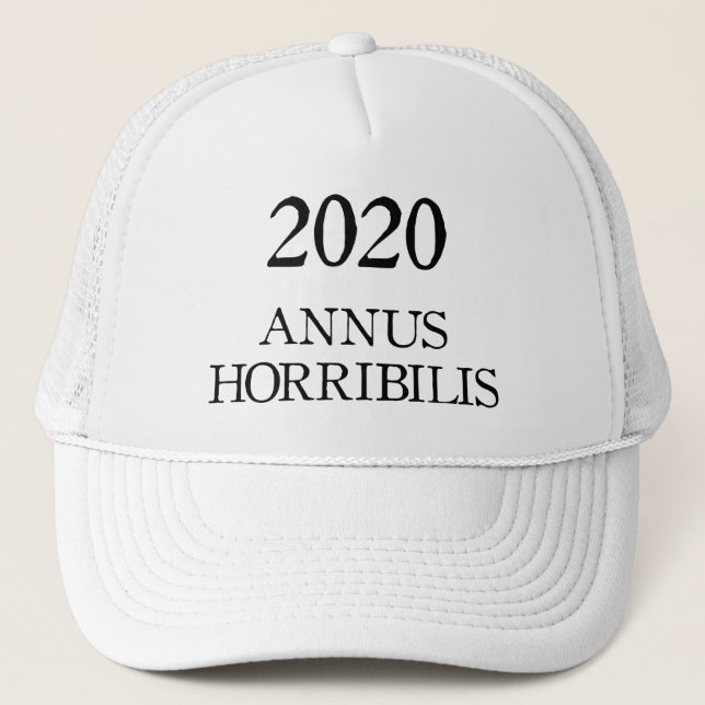 2020 Annus Horribilis Latin Horrible Year Keps (Framsida)