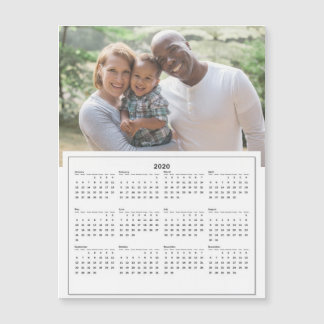 2020 anpassad kalender
