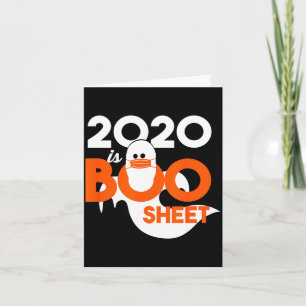 2020 är boo ark spök halloween  kort