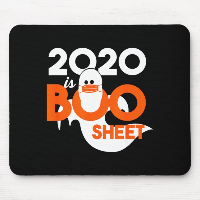 2020 är boo ark spök halloween  musmatta (Framsidan)