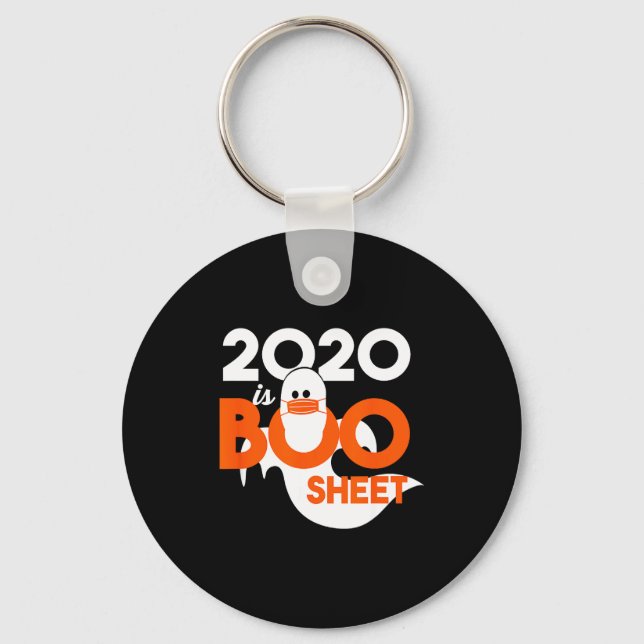 2020 är boo ark spök halloween  nyckelring (Framsida)