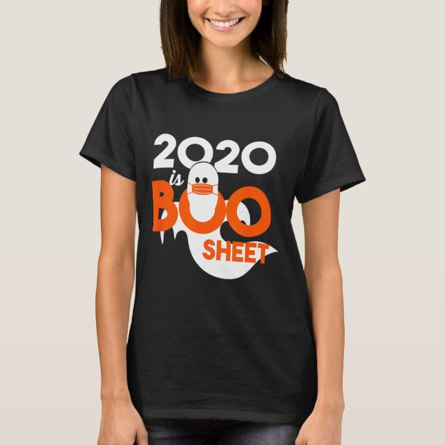 2020 är boo ark spök halloween  t shirt (Framsida)