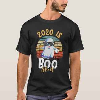 2020 är Boo Lakan Ghost Wearing Sunglass Halldue T Shirt