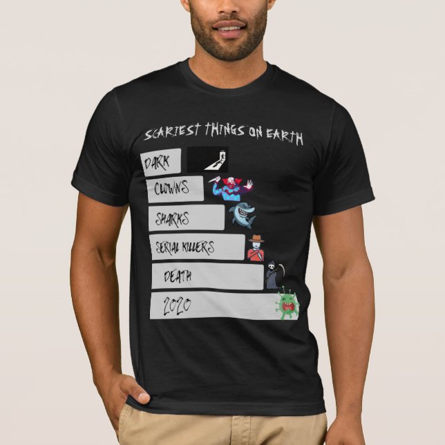2020 är det karikatyraste Sak på jorden T Shirt (Framsida)