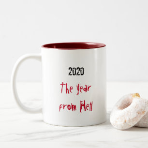 2020 år från helvetet Mugg