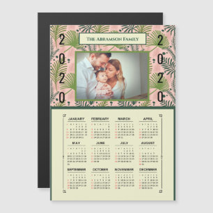 2020 års botaniska kalender - anpassa magnet
