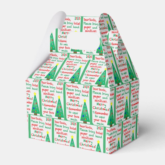 2020 års jul presentaskar (Framsidan Sidan)