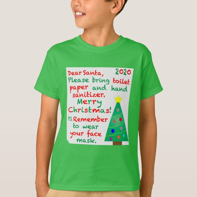 2020 års jul t shirt (Framsida)