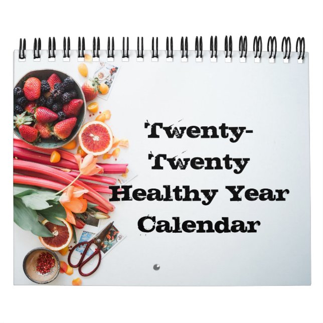 2020 års kalender för friska år (Omslag)