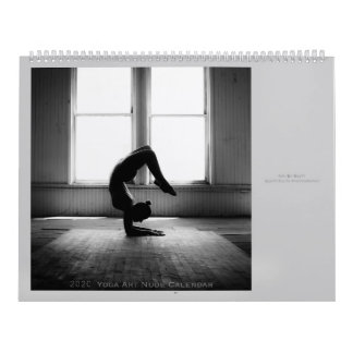 2020 års kalender för Yoga Art Nude