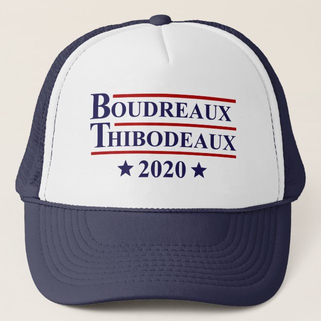 2020 års Louisiana-val i Boudreaux & Thibodeaux Keps (Framsida)