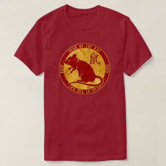 2020 års Råtta-faux-effekt T Shirt