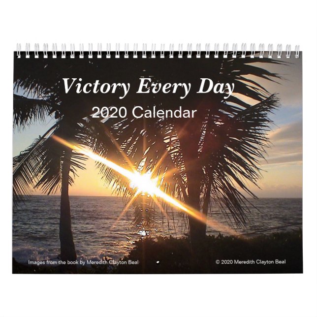 2020 års seger varje dag kalender (Omslag)