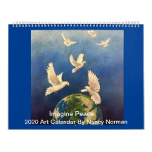 2020 Art Kalender av Nancy Norman
