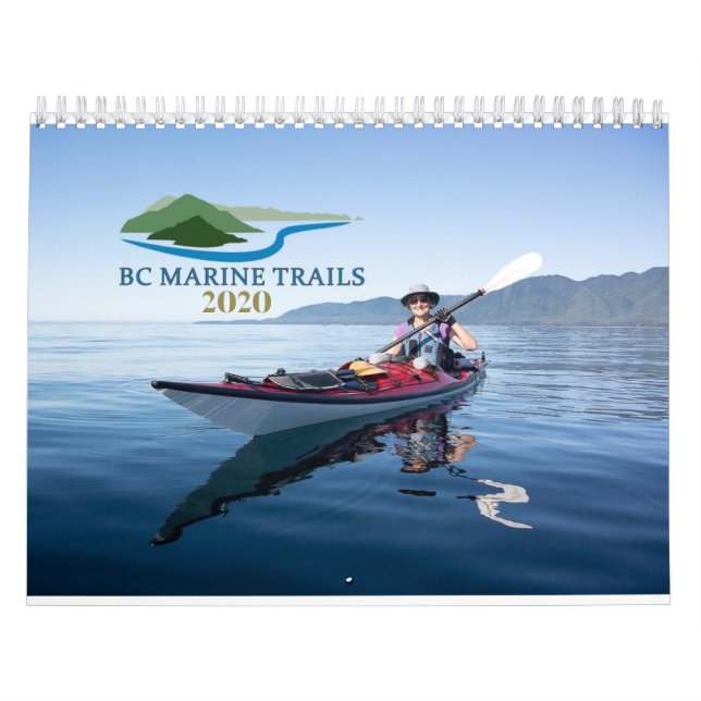 2020 BC Marine Trails Calendar Kalender (Omslag)