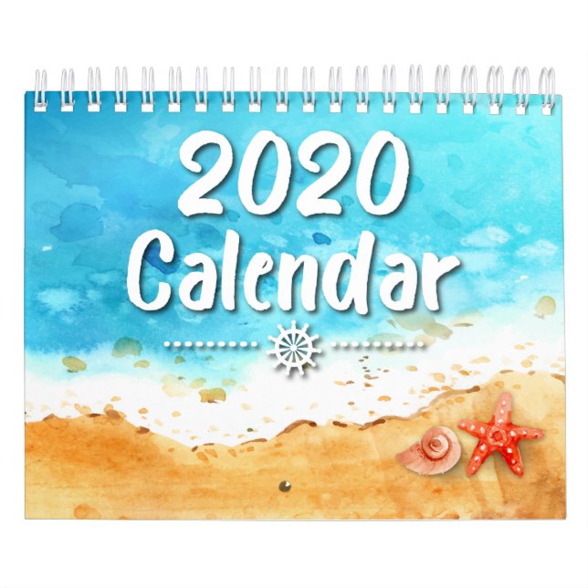2020: Beredskapskalender för vattentorg - Oceanens Kalender (Omslag)