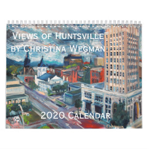 2020 beskådar av den Huntsville kalendern Kalender