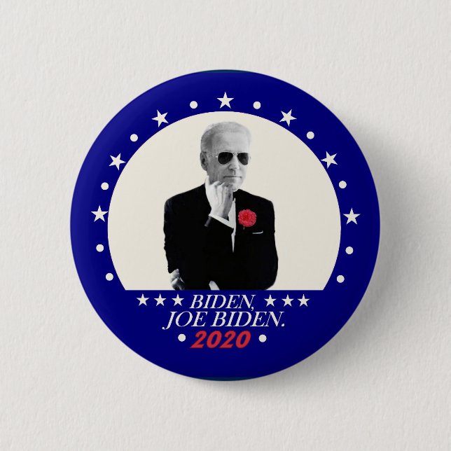2020 Biden, Joe Biden Knapp (Framsida)