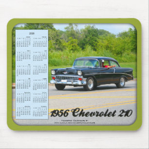 2020 Calendar Mousepad, 1956 Chevrolet 210 Car Musmatta