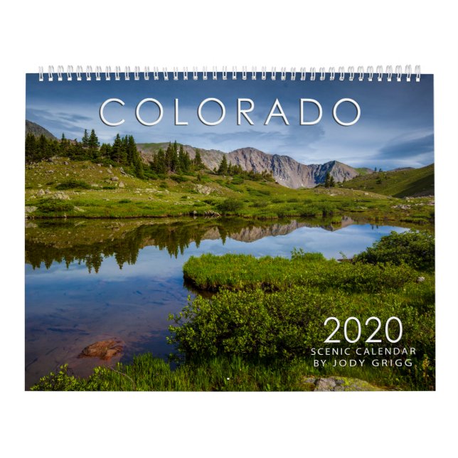 2020 COLORADO Scenia Calendar Kalender (Omslag)