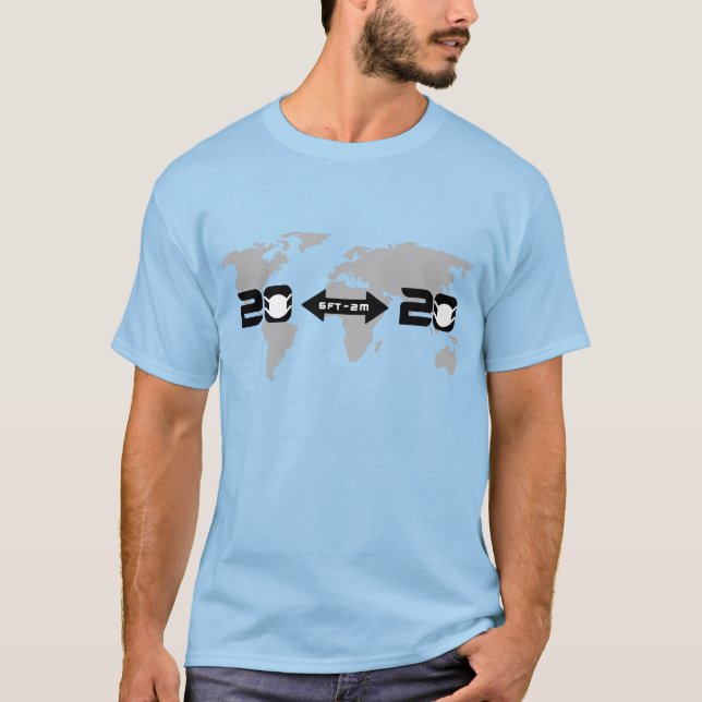 2020 COVID-19 Pandemiminneshögtid T-Shirt (Framsida)