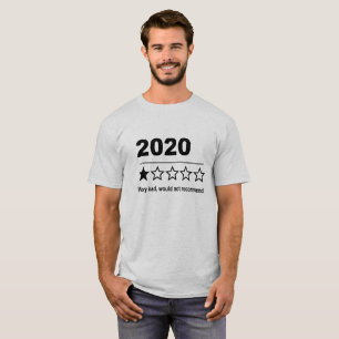 2020 Dålig År Tröja, Mycket Dålig Skulle Inte Reco T Shirt