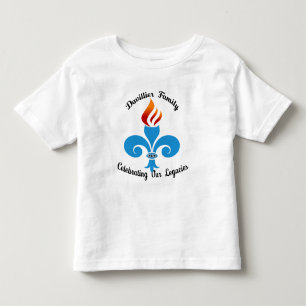2020 Davillier Virtuellare Réunion Småbarn T-Shi T Shirt