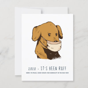 2020 Det har varit RUFF Rolig hund i Facemask Helg