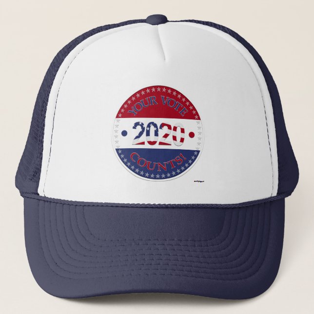 2020 Din Röst Räknas Keps (Framsida)