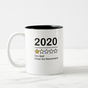 2020 En stjärnmärkning Två-Tonad Mugg