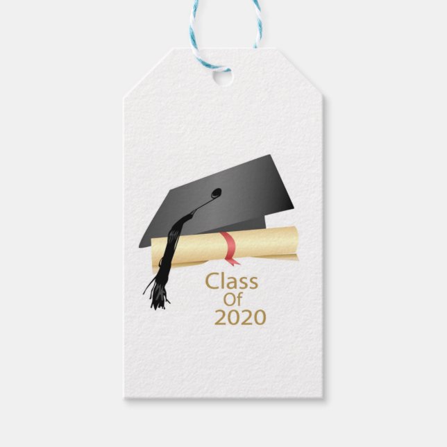 2020 Examen Presentetikett (Framsidan)
