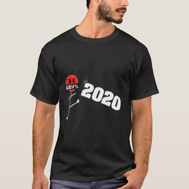 2020 farväl Det värsta året någonsin välkomnat nyt T Shirt (Framsida)