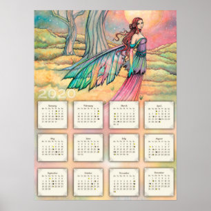 2020 Fekalender Affisch av Molly Harrison
