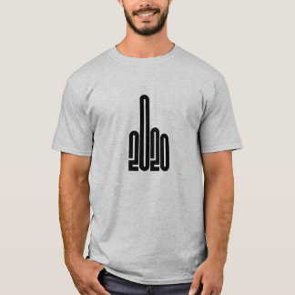2020 Finger svart T Shirt