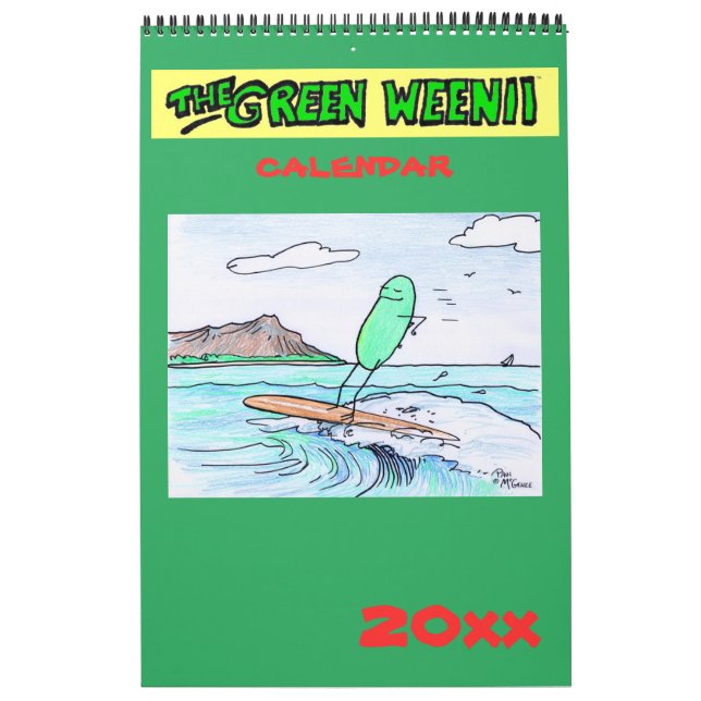 2020-Gröntens Weenii-kalender Kalender (Omslag)